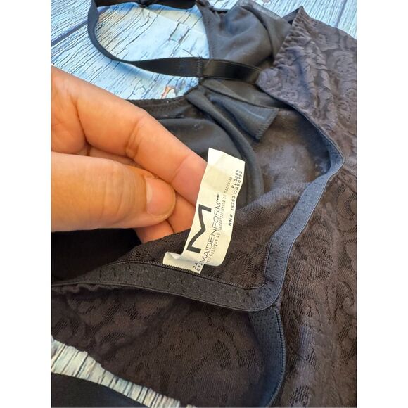 Maiden form black lace undergarment 34 C new without tag, no flaws and in excell - Picture 7 of 10